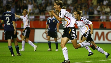 Le but de Kerstin Garefrekes 17' | Allemagne - Argentine | Coupe du Monde Féminine de la FIFA, Chine 2007™