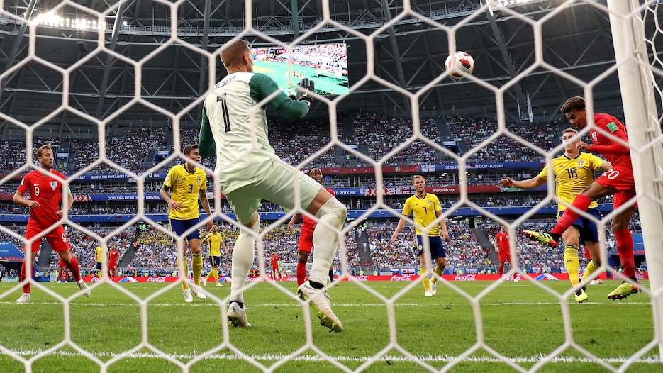 Dele Alli Goal 59' | Sweden v England | 2018 FIFA World Cup Russia™