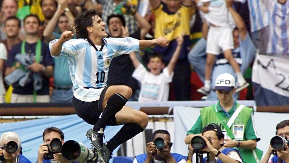 Ariel Ortega Goal 31' | Argentina vs Jamaica | 1998 FIFA World Cup France™