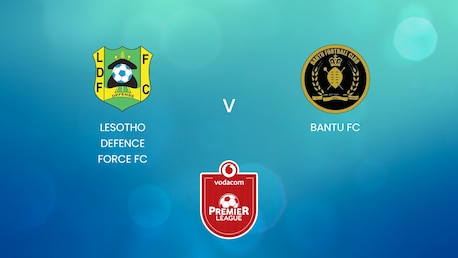 Lesotho Defence Force FC - Bantu FC | Vodacom Premier League 2024/25 | Spiel in voller Länge