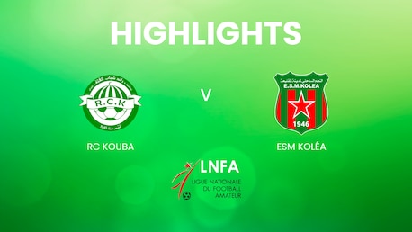 RC Kouba vs ESM Koléa | Ligue 2 2024/25 | Highlights