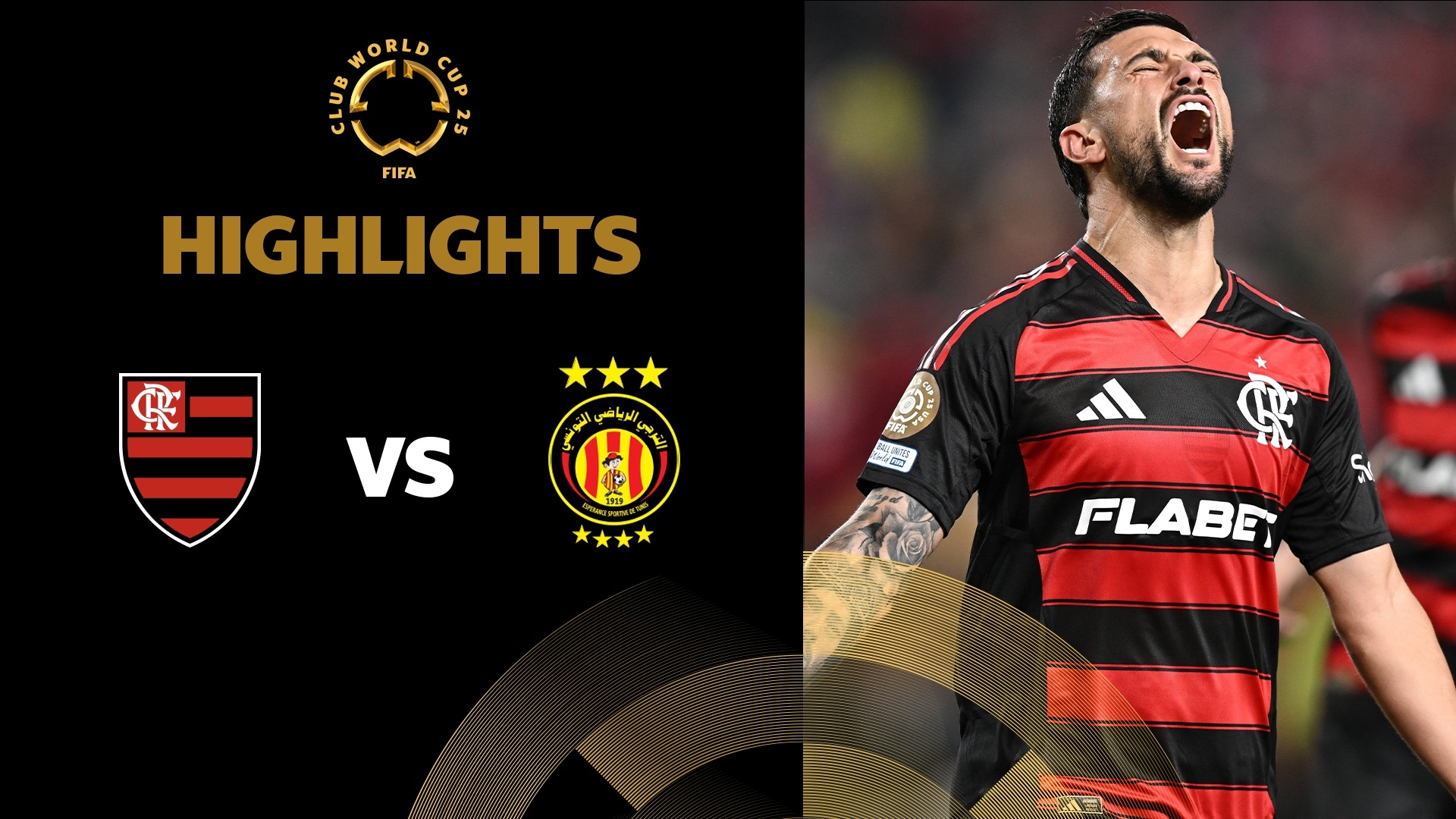 CR Flamengo x Espérance de Tunisie | Grupo D | FIFA Club World Cup 2025™ | Melhores momentos