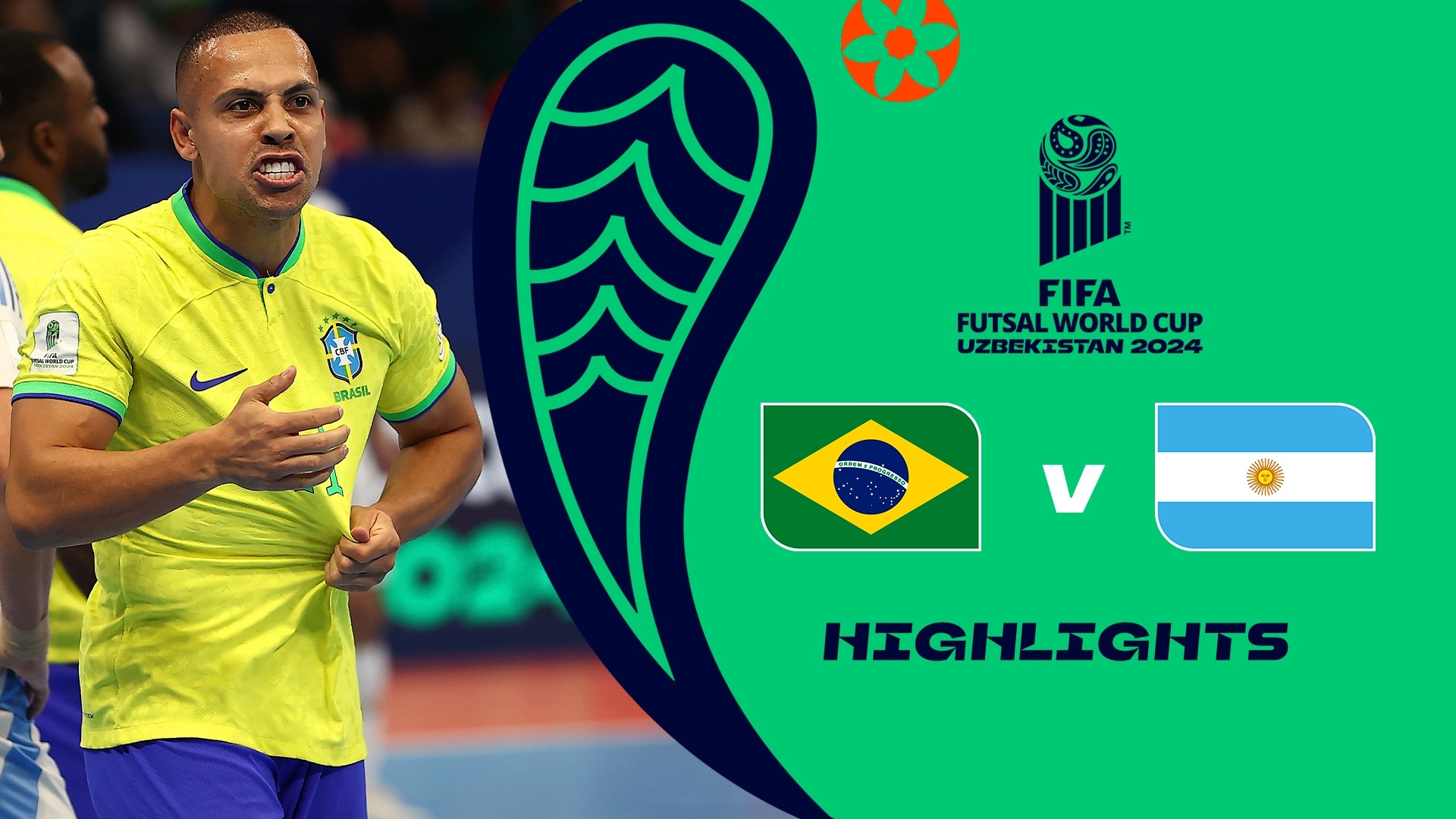 Brazil v Argentina | Final | FIFA Futsal World Cup Uzbekistan 2024™ | Highlights