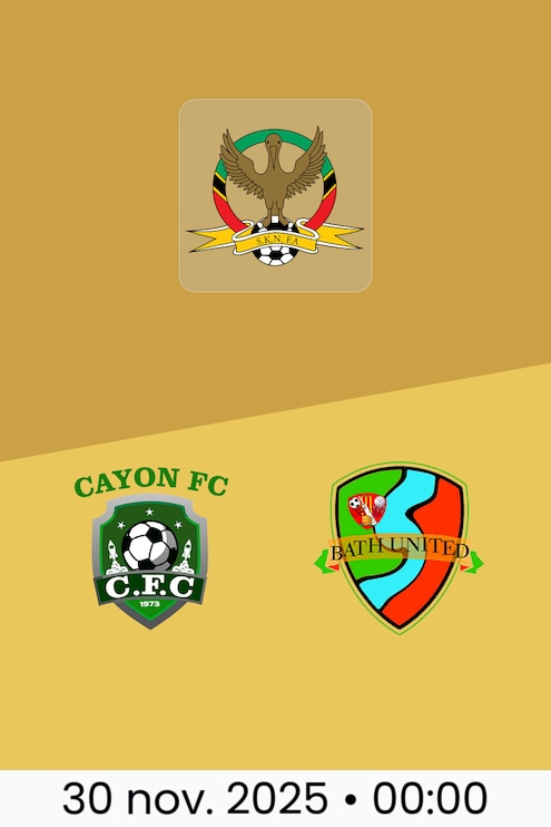 Cayon FC - Bath United | SKNFA Premier League 2025/26