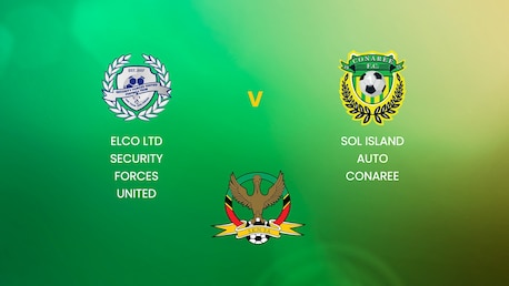Elco Ltd Security Forces United vs SOL Island Auto Conaree | SKNFA Premier League 2025 | Partido completo