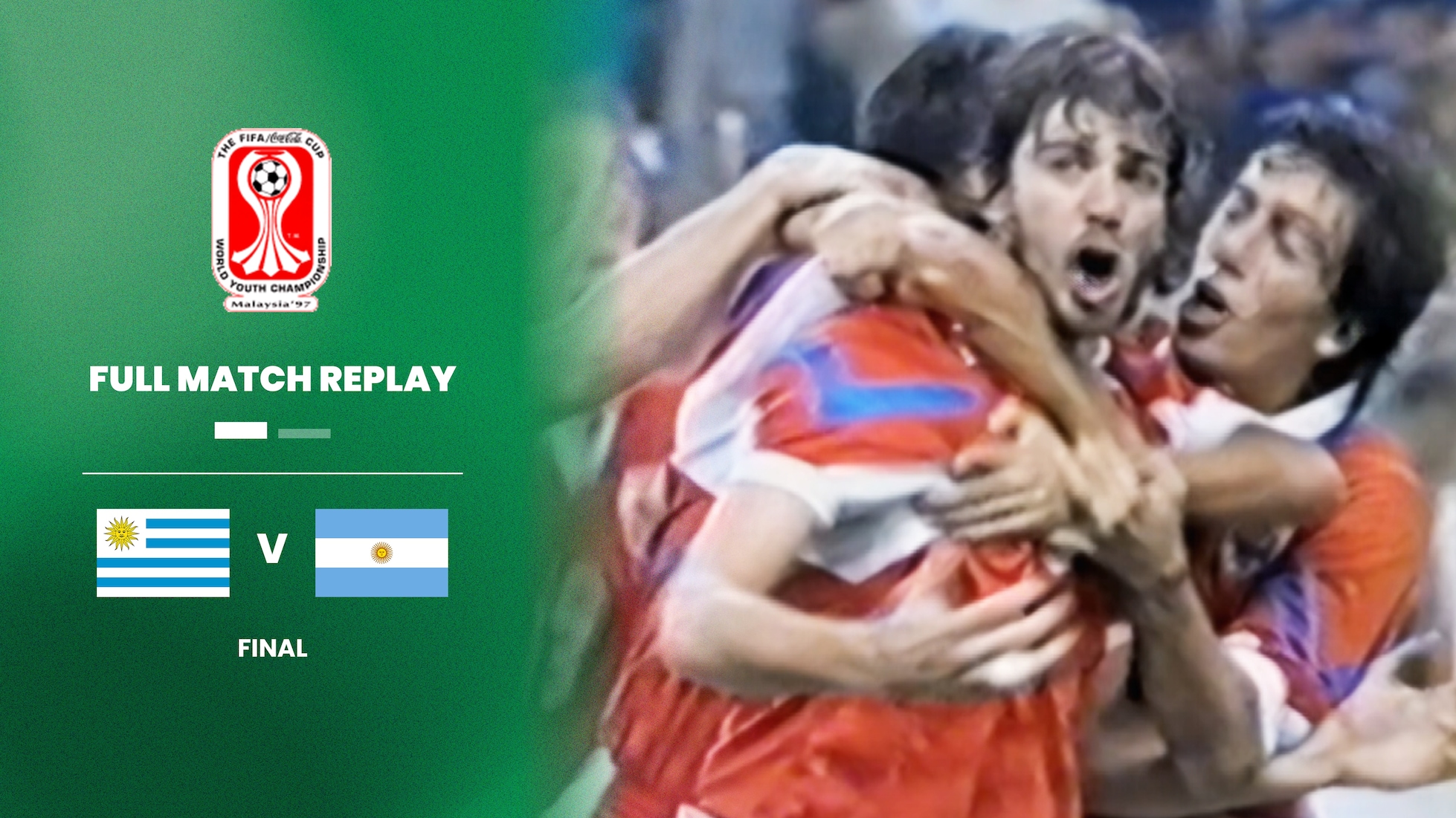 Uruguay v Argentina | Final | FIFA World Youth Championship Malaysia 1997™ | Full Match Replay