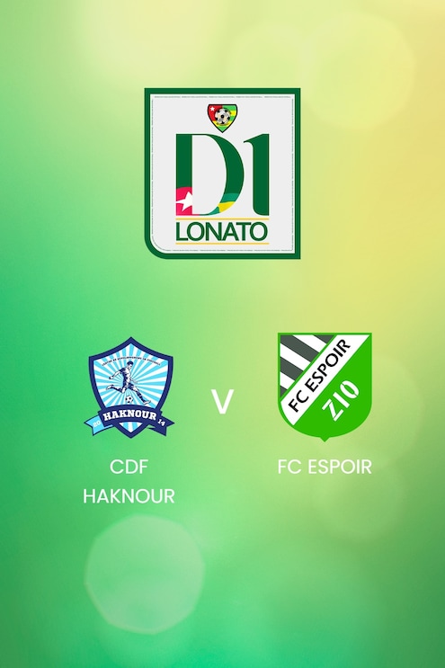 CDF Haknour vs FC Espoir | Championnat de Première Division D1 2024/25 | Partido completo