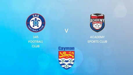 345 Football Club - Academy Sports Club | îles Caïmans Premier League 2024-25 | Match complet