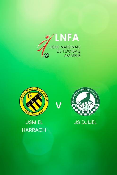 USM El Harrach - JS Djijel | Ligue 2 2024/25 | Algeria | Match completo