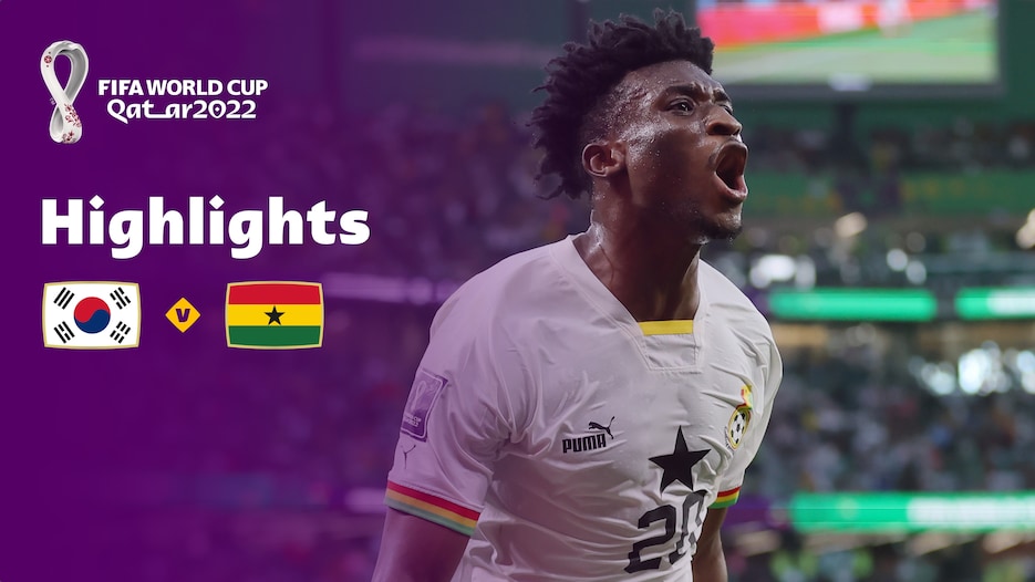 Korea Republic v Ghana | Group H | FIFA World Cup Qatar 2022™ | Highlights