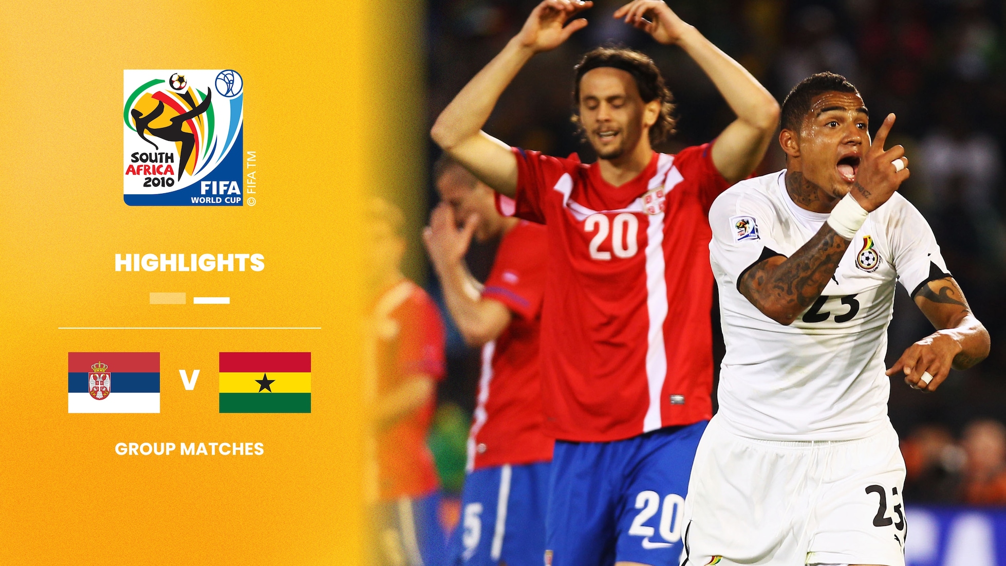 Sérvia x Gana | Grupo D | Copa do Mundo da FIFA África do Sul 2010™ | Melhores momentos