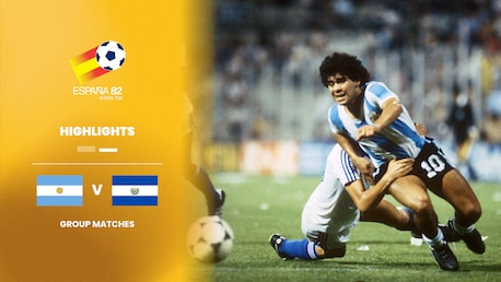 Argentina v El Salvador | Group 3 | 1982 FIFA World Cup Spain™ | Highlights