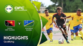 Papua New Guinea v Solomon Islands | OFC U-16 Men's Championship Qualifying | Highlights