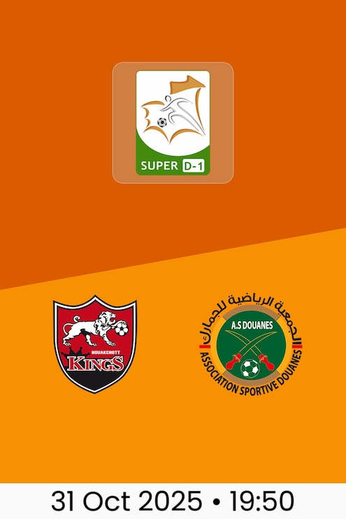 Nouakchott Kings v AS Douanes | Super D-1 2025/26