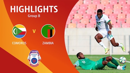 Comoros v Zambia | Group B | HOLLYWOODBETS COSAFA Cup 2024 | Highlights