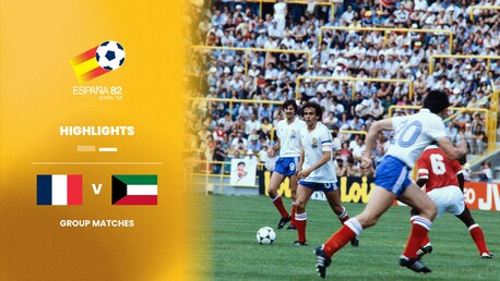 Francia vs Kuwait | Grupo 4 | Copa Mundial de la FIFA España 1982™ | Highlights
