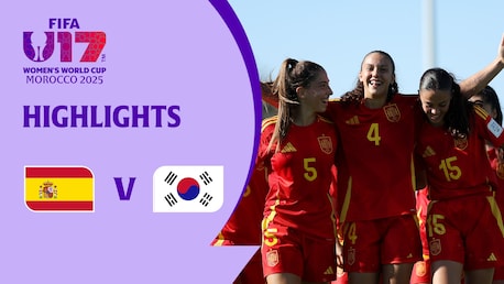 España vs República de Corea | Grupo E | Copa Mundial Femenina Sub-17 de la FIFA Marruecos 2025™ | Highlights