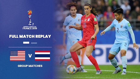 USA - Thailand | Gruppe F | FIFA Frauen-Weltmeisterschaft Frankreich 2019™ | Spiel in voller Länge