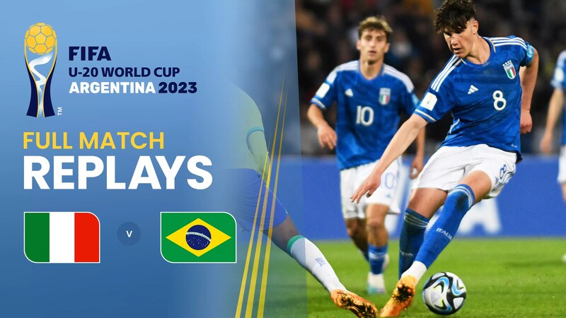 Italy v Korea Republic, Semi-finals, FIFA U-20 World Cup Argentina 2023™, Full Match Replay