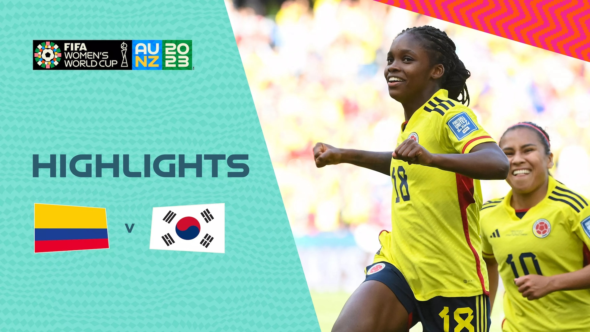 Colombia v Korea Republic | Group H | FIFA Women's World Cup Australia & New Zealand 2023™ | Highlights