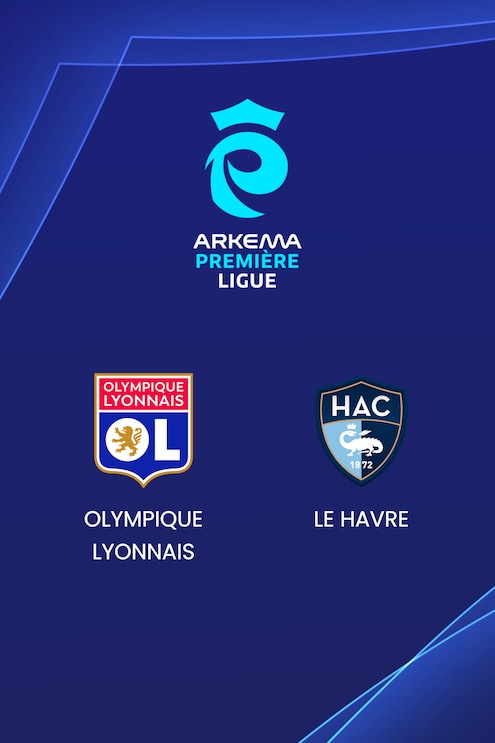 Olympique Lyonnais x Le Havre | Arkema Première Ligue 2024/25 | Jogo completo