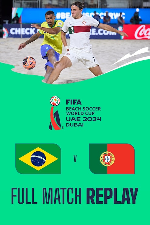 Brazil v Portugal | Group D | FIFA Beach Soccer World Cup UAE 2024 Dubai™ | Full Match Replay