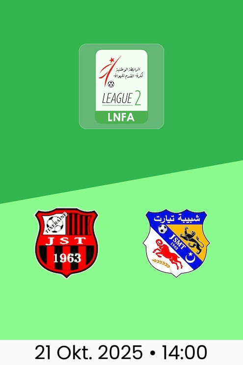 JS Texraine - JSM Tiaret | Ligue 2 2025/26