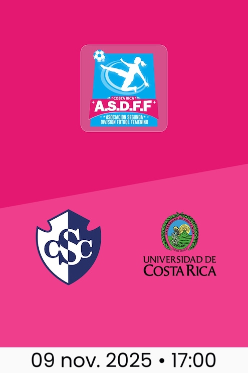 Cartaginés - UCR | Deuxième Division Féminine 2025