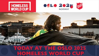 Day 2 - Today at the Oslo 2025 Homeless World Cup