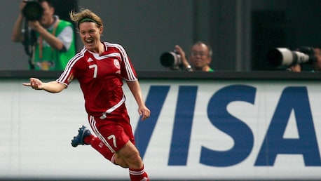 Il gol di Cathrine Paaske Sorensen al 66' | Danimarca - Nuova Zelanda | Coppa del Mondo Femminile FIFA, Cina 2007