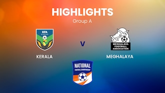 Kerala v Meghalaya | Group A | Santosh Trophy | Highlights