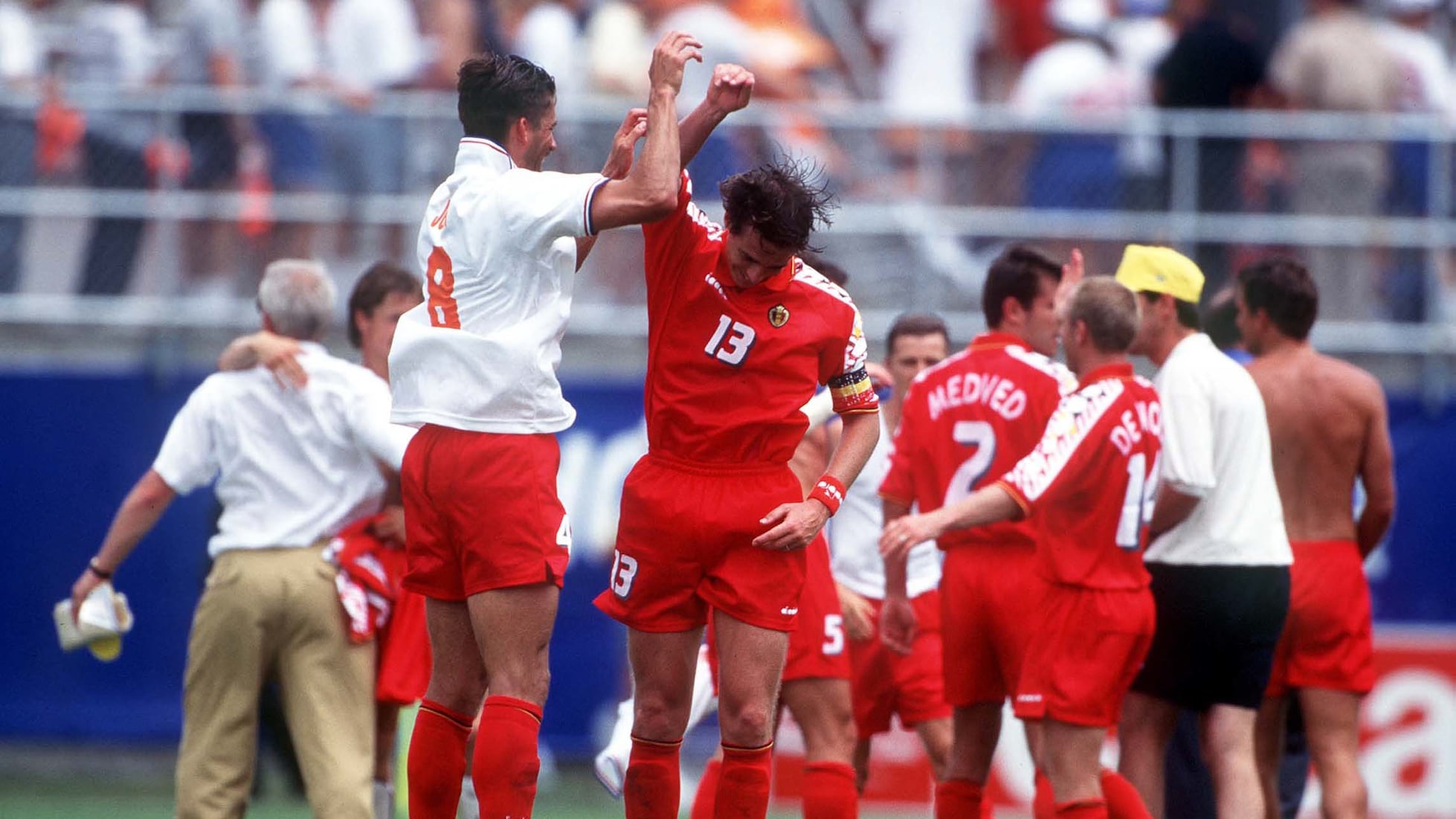 Gol de Philippe Albert 65' | Bélgica vs Países Bajos | Copa Mundial de la FIFA Estados Unidos 1994™