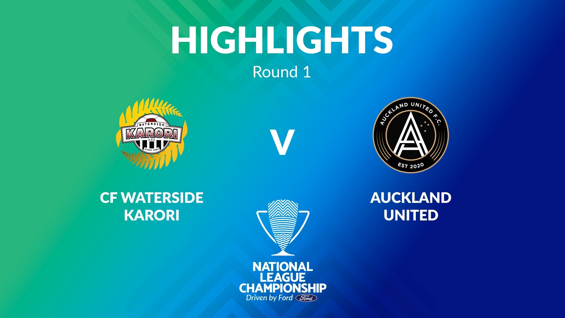 CF Waterside Karori  - Auckland United FC | Women's National League Championship 2024 | Highlights