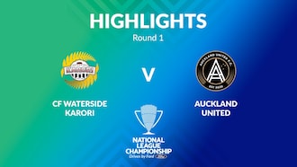 CF Waterside Karori  v Auckland United FC | Women's National League Championship 2024 | Highlights