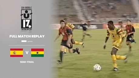 Spain v Ghana | Semi-finals | FIFA U-17 World Championship Egypt 1997™ | Full Match Replay