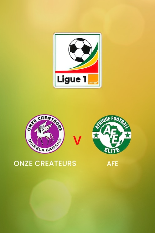 Onze Createurs vs AFE | Championnat National Ligue 1 Orange 2024/25 | Mali | Partido completo