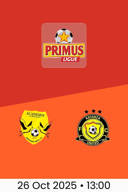 Messager Ngozi v Kayanza United | Primus Ligue Burundi 2025/26