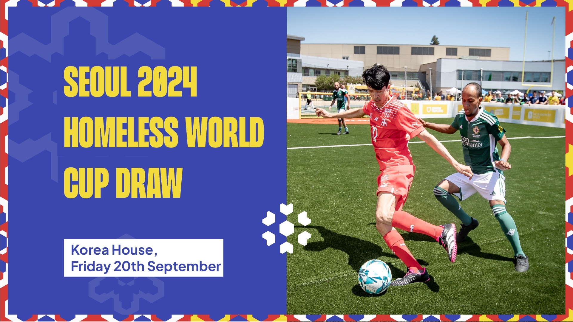 Sorteo del torneo | Homeless World Cup 2024