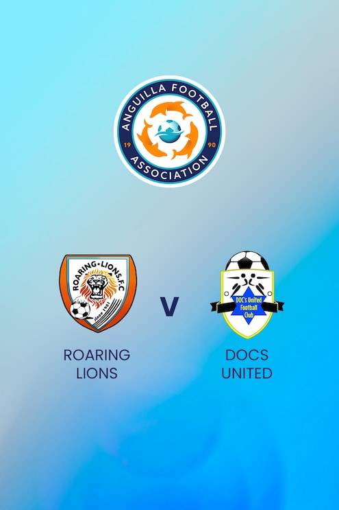 Roaring Lions FC v Doc's United FC | Senior Men's League | Anguilla ...