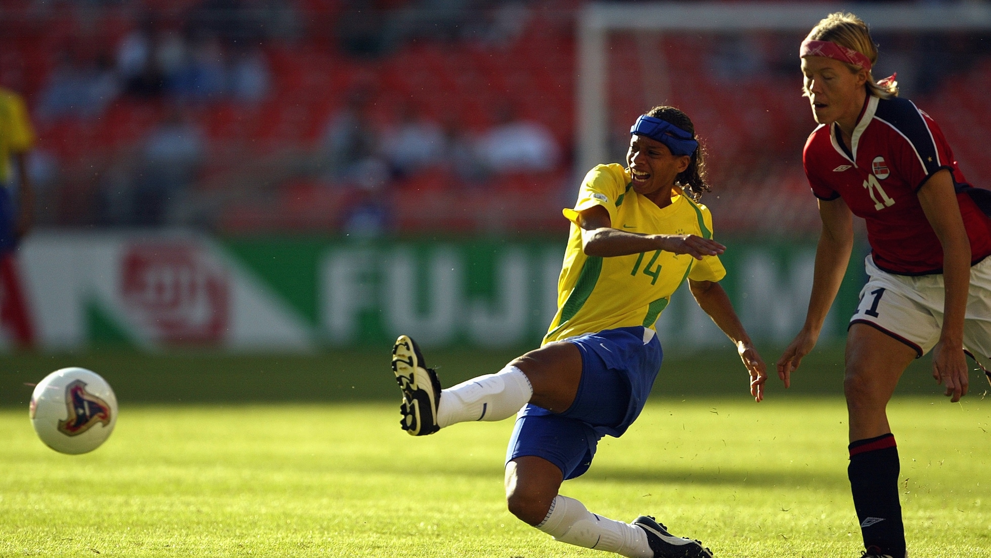 Le but de Rosana 37' | Norvège - Brésil | Coupe du Monde de Football Féminin de la FIFA, Etats-Unis 03™