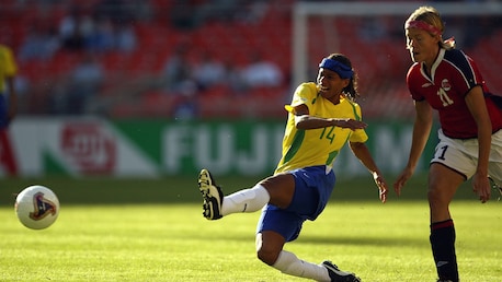 Gol de Rosana 37' | Noruega vs Brasil | Copa Mundial del Fútbol Femenino de la FIFA EE UU 2003™