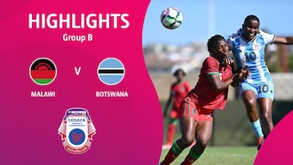 Malawi - Botswana | Fase a gruppi | HOLLYWOODBETS COSAFA Women's Championship 2024 | Highlights