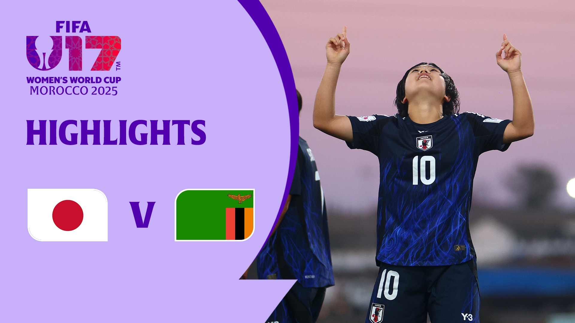 Japan v Zambia | Group F | FIFA U-17 Women's World Cup Morocco 2025™ | Highlights