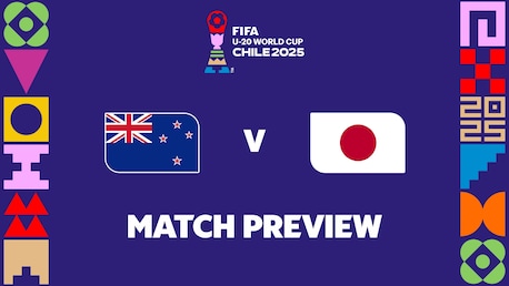 Nouvelle-Zélande - Japon | Groupe A | Coupe du Monde U-20 de la FIFA, Chili 2025™ | Présentation du match