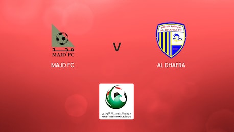 Majd FC - Al Dhafra | UAE First Division League | Match completo