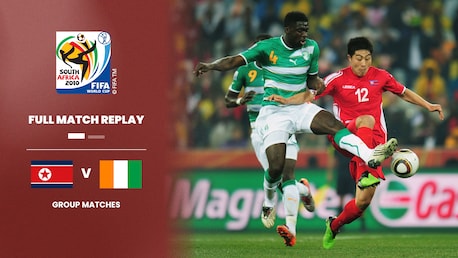 RDP de Corea vs Costa de Marfil | Grupo G | Copa Mundial de la FIFA Sudáfrica 2010™ | Partido Completo