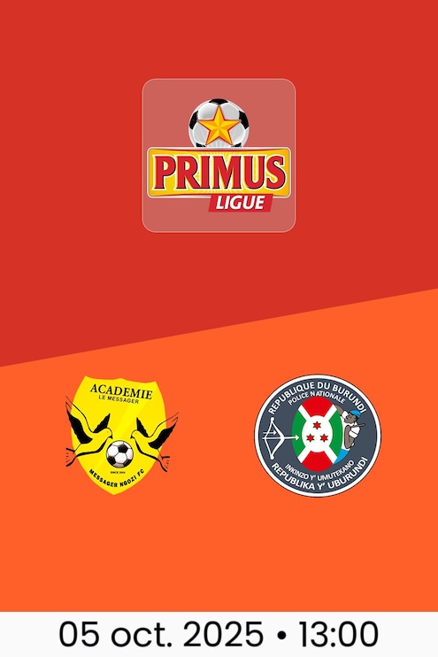 Messager Ngozi - Rukinzo FC | Primus Ligue Burundi 2025/26