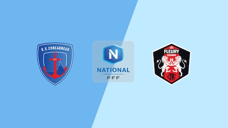 Concarneau vs FC Fleury 91 | Campeonato Nacional 2025/2026 | Partido completo
