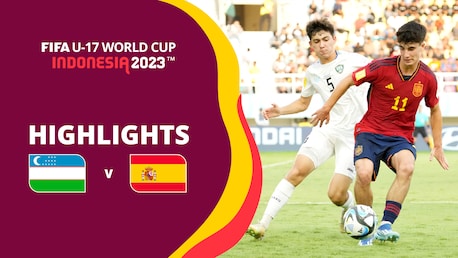 Usbekistan - Spanien | Gruppe B | FIFA U-17-Weltmeisterschaft Indonesien 2023™ | Highlights