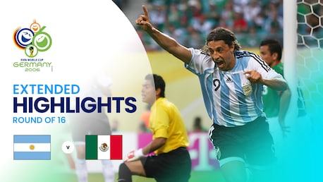 Argentina x México | Oitavas de final | Copa do Mundo FIFA Alemanha 2006 | Compacto